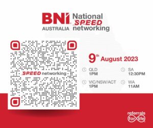BNI Australia National Speed Networking Event